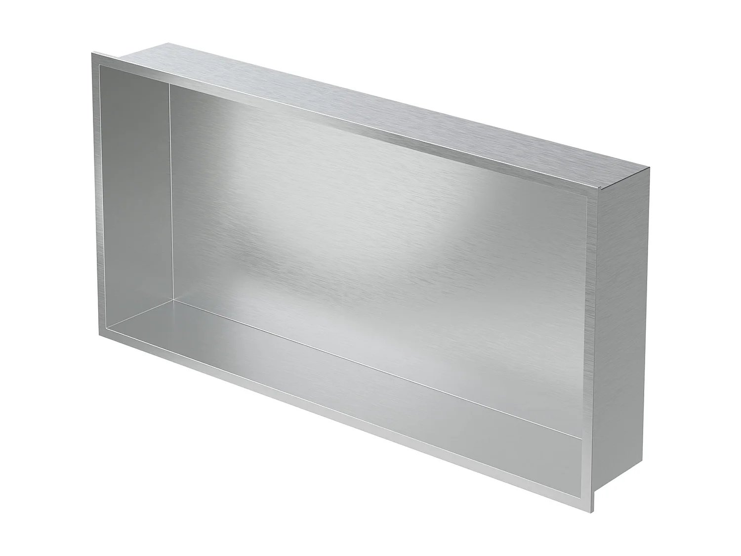 Niche murale de douche Tablette de douche en acier inoxydable Étagère de douche