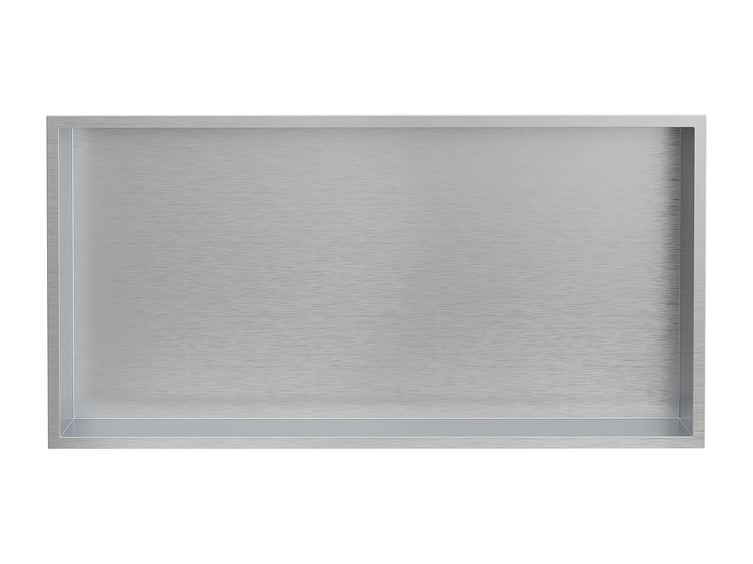 Niche murale de douche Tablette de douche en acier inoxydable Étagère de douche