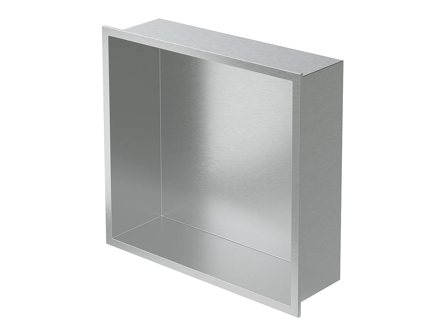 Niche murale de douche Tablette de douche en acier inoxydable Étagère de douche