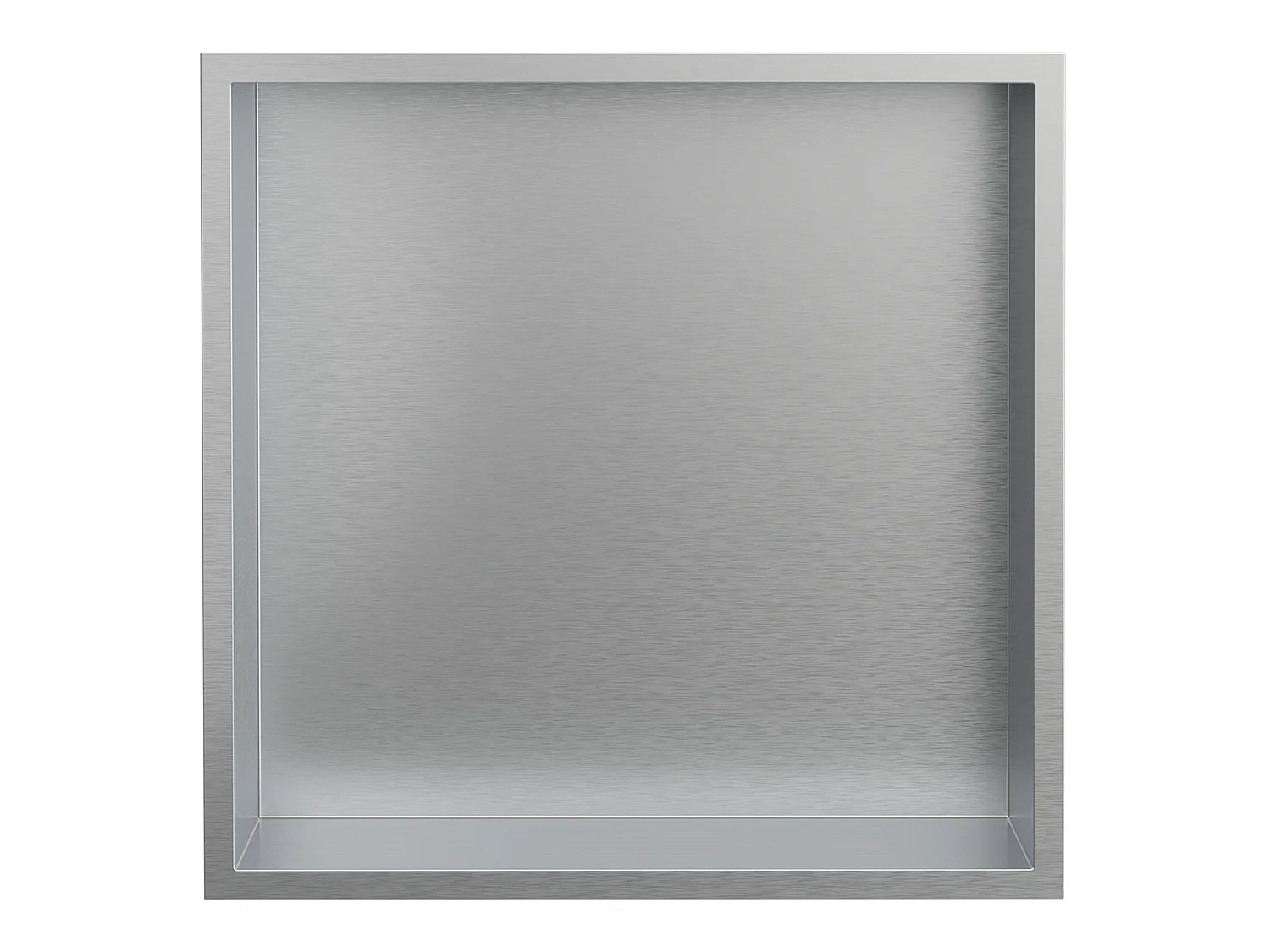 Nicho de pared Estante de ducha Acero inoxidable Estante de ducha Plata 30 x 30