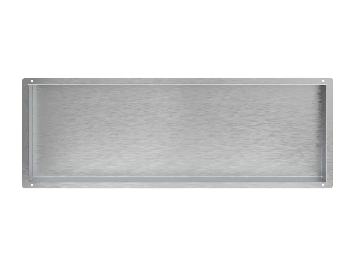 Mensola da parete per doccia Mensola da doccia in acciaio inox Argento 90 x 30 x