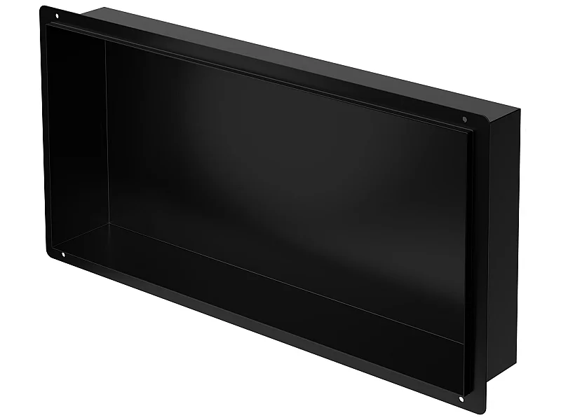 Niche murale de douche Tablette de douche en acier inoxydable Étagère de douche