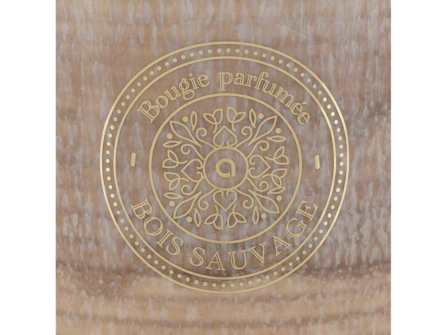 Bougie Parfumée "Marco" 620g Bois Sauvage