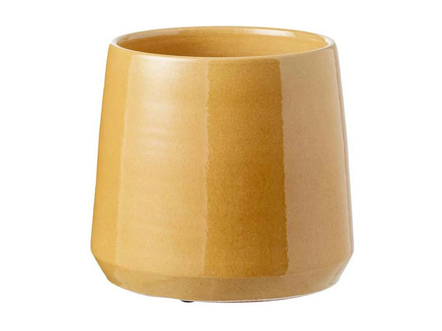 Cache-Pot Design "Splenda" 24cm Ocre