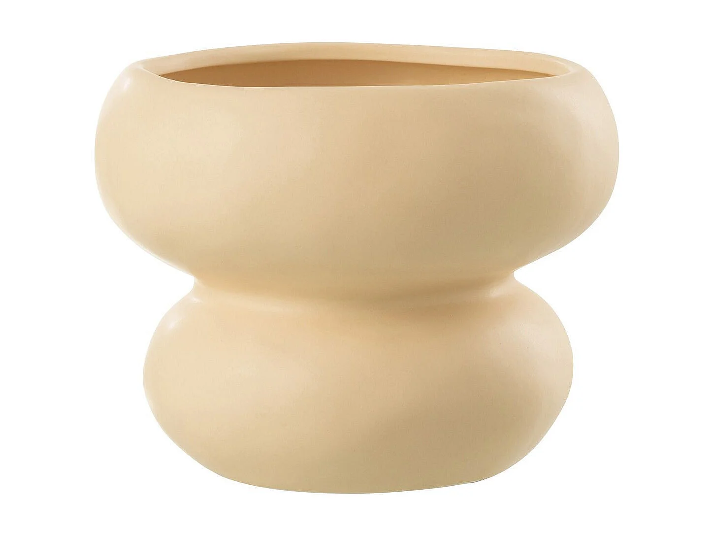 Cache-Pot en Porcelaine "Ryan" 19cm Rose