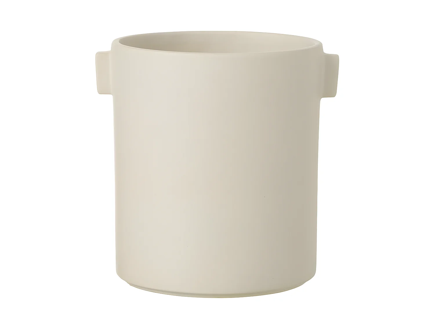Cache-Pot Design "Handle" 17cm Blanc