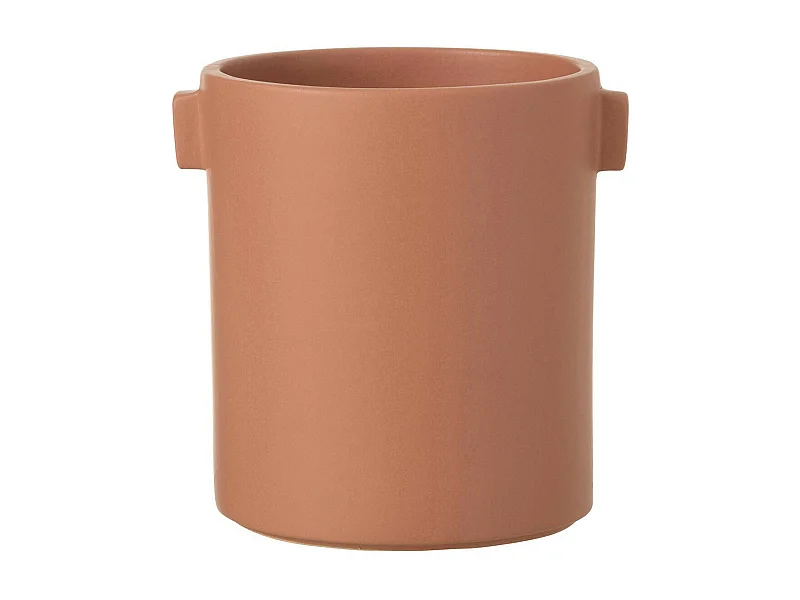 Cache-Pot Design "Handle" 17cm Terracotta
