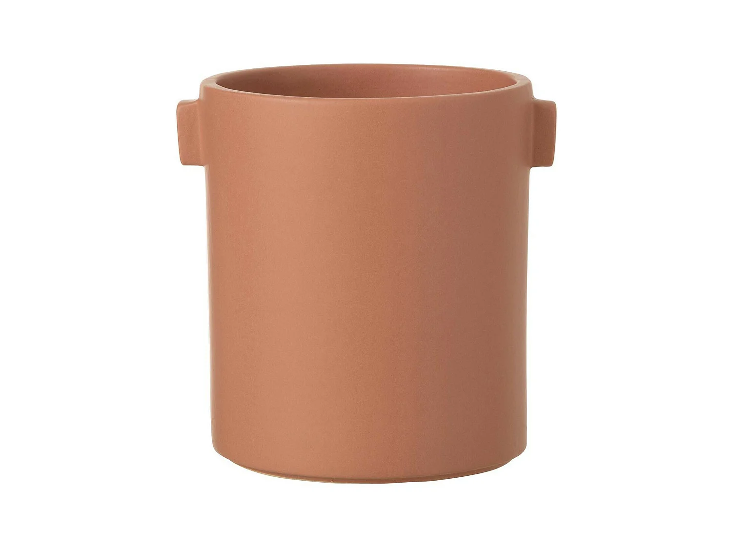 Cache-Pot Design "Handle" 17cm Terracotta