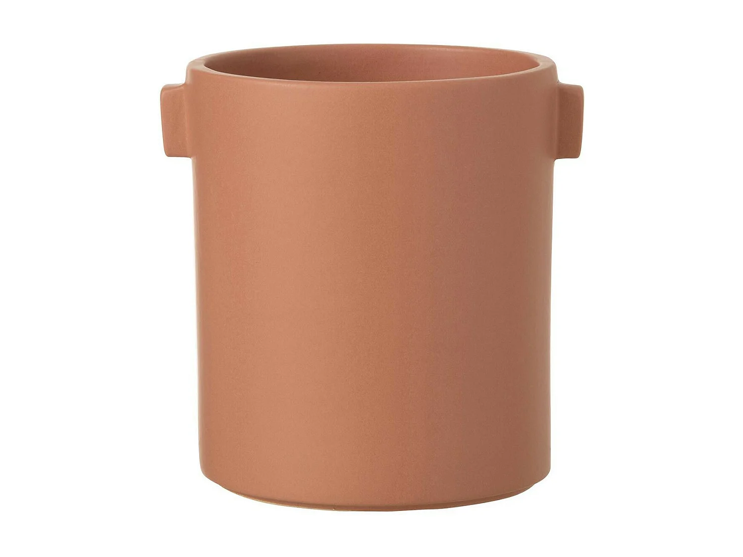 Cache-Pot Design "Handle" 17cm Terracotta