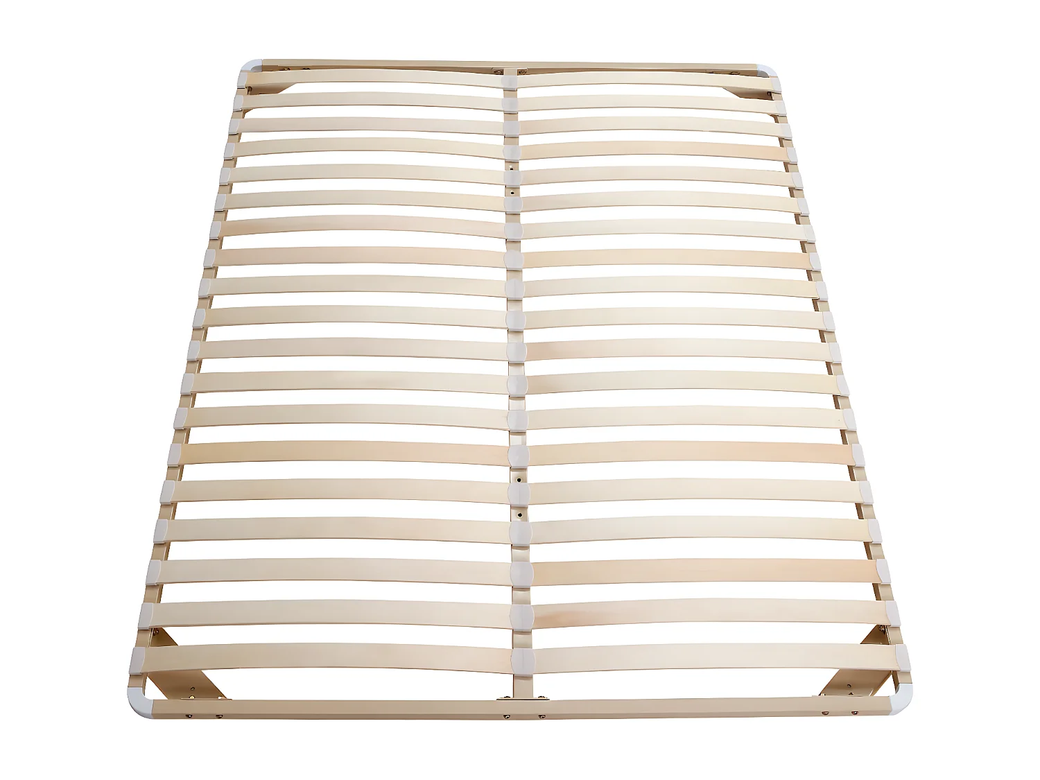 Rete a doghe 180 x 200 cm 2 x 19 doghe Senza piedi Beige  - KALISTA di YSMÉE