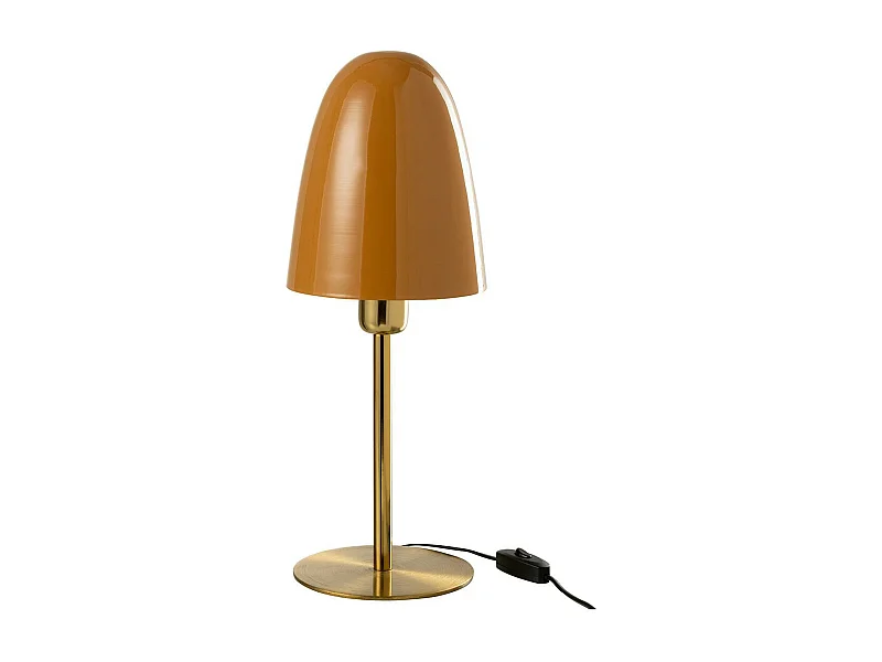 Lampe à Poser en Métal "Denny" 46cm Ocre