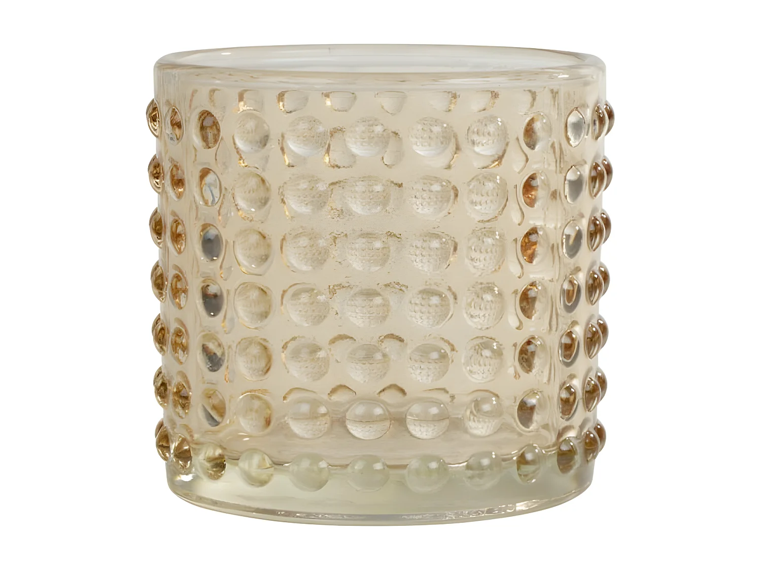 Photophore Bulles en Verre "Arty" 7cm Semoule