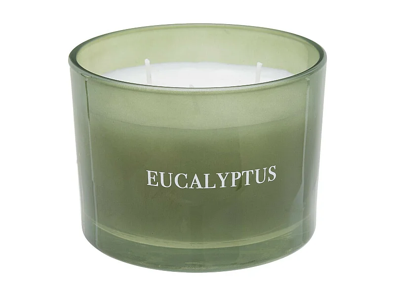 Bougie Parfumée Déco "Cosy" 280g Eucalyptus