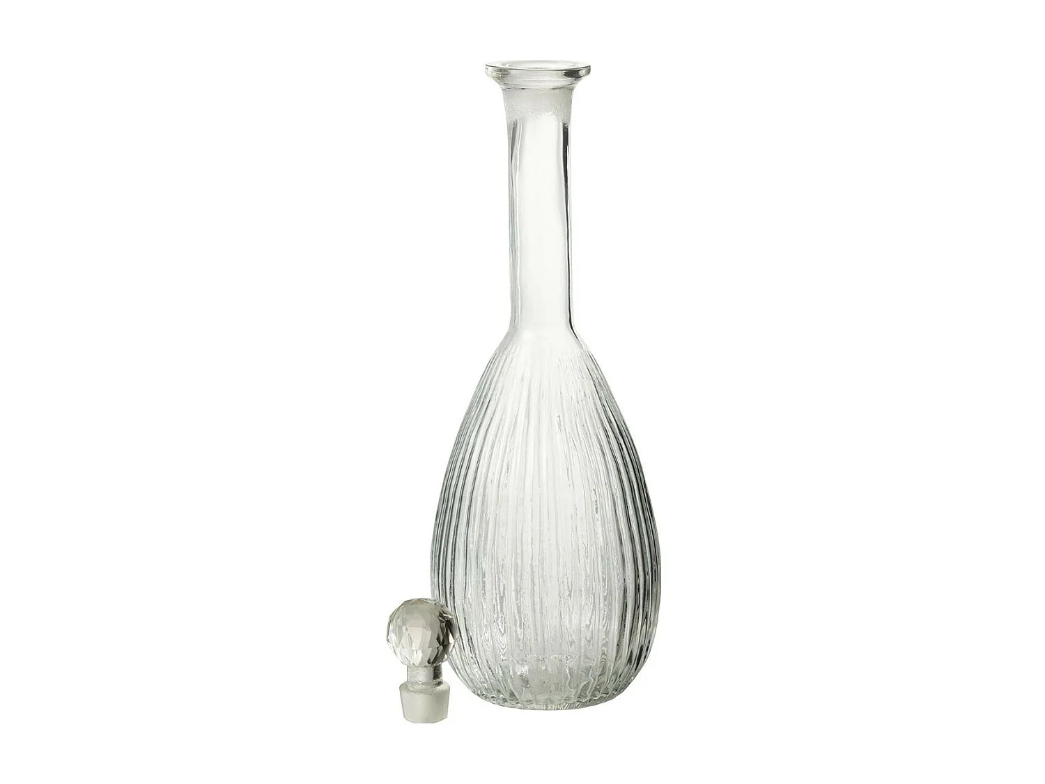 Carafe en Verre Lignes "Anastasia" 39cm Transparent
