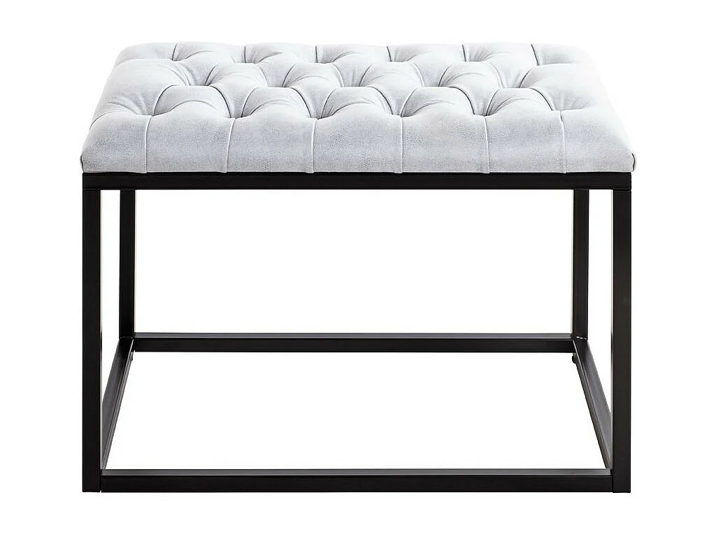 Tabouret Design "Olmida" 60cm Gris & Noir