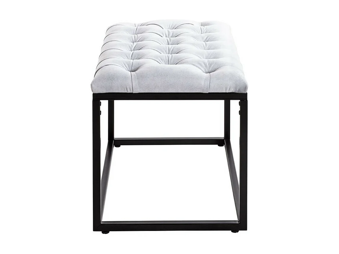 Tabouret Design "Olmida" 60cm Gris & Noir