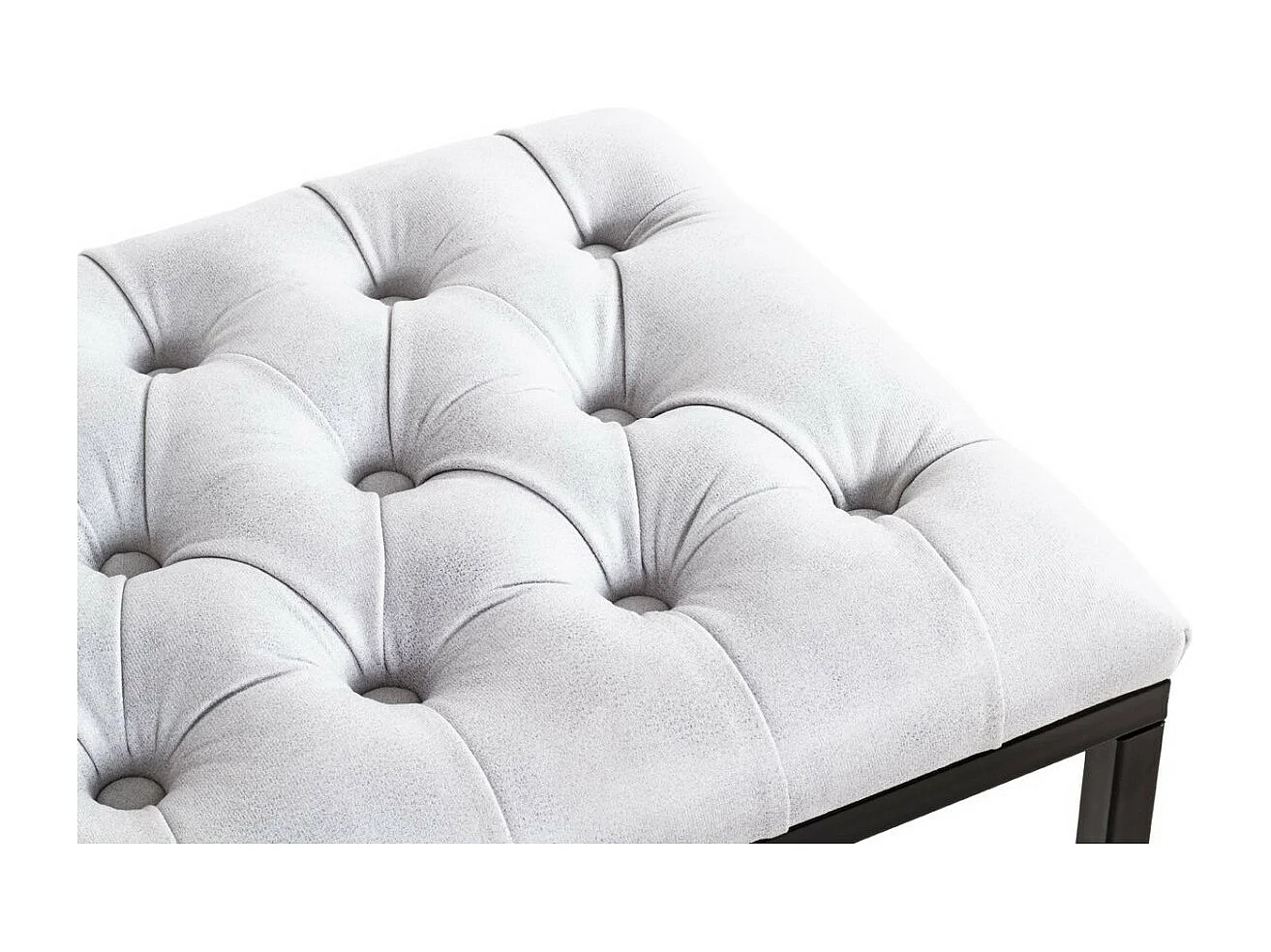 Tabouret Design "Olmida" 60cm Gris & Noir