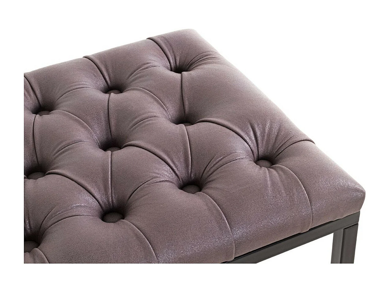 Tabouret Design "Olmida" 60cm Rose & Noir