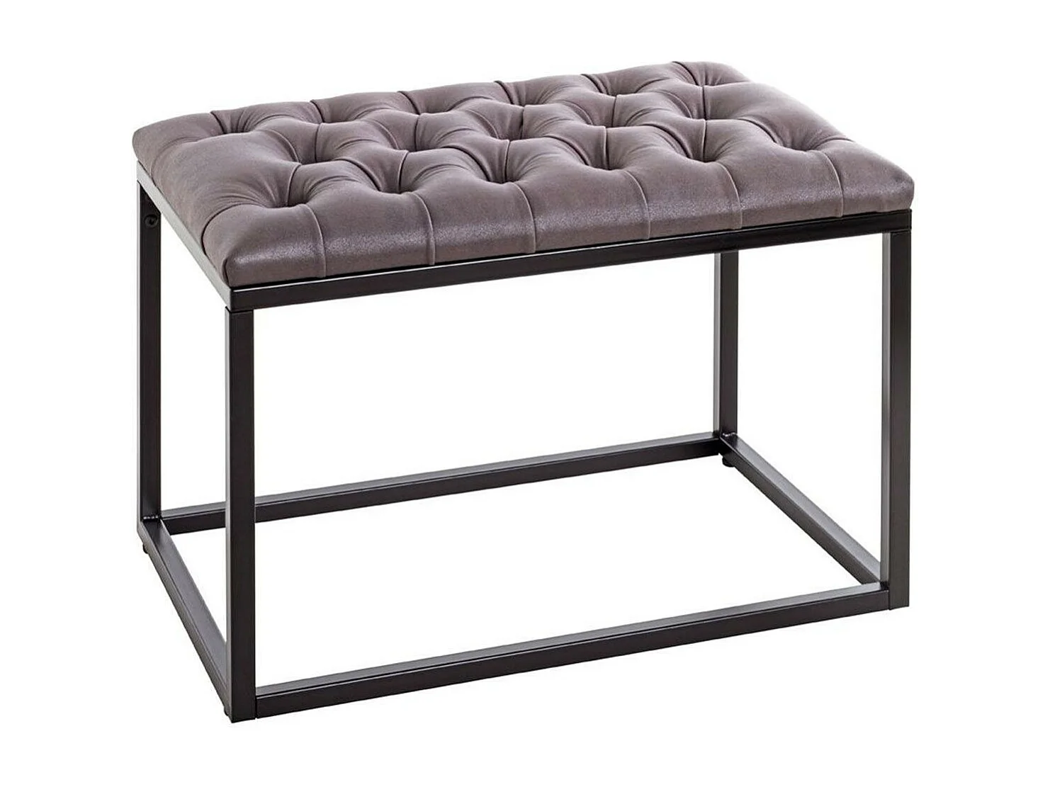 Tabouret Design "Olmida" 60cm Rose & Noir