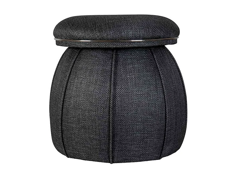 Tabouret Design "Corin" 55cm Anthracite & Gris