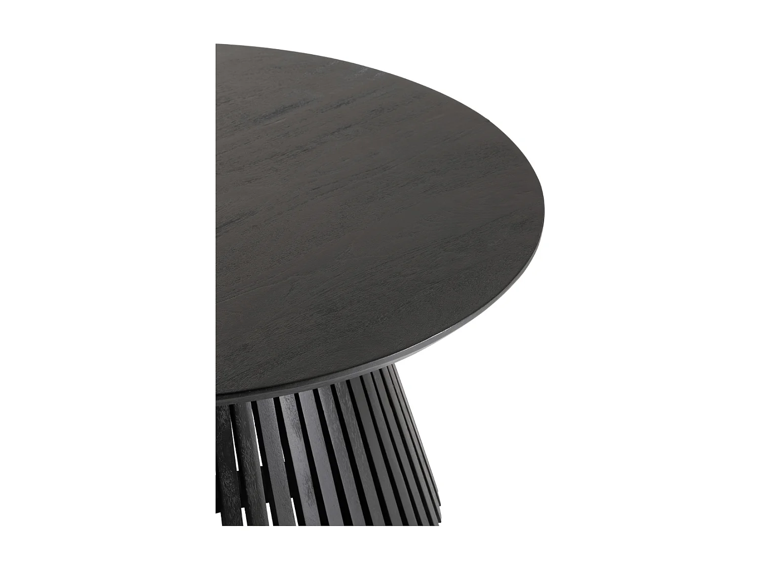 Table Basse Design en Bois "Vincent" 90cm Noir