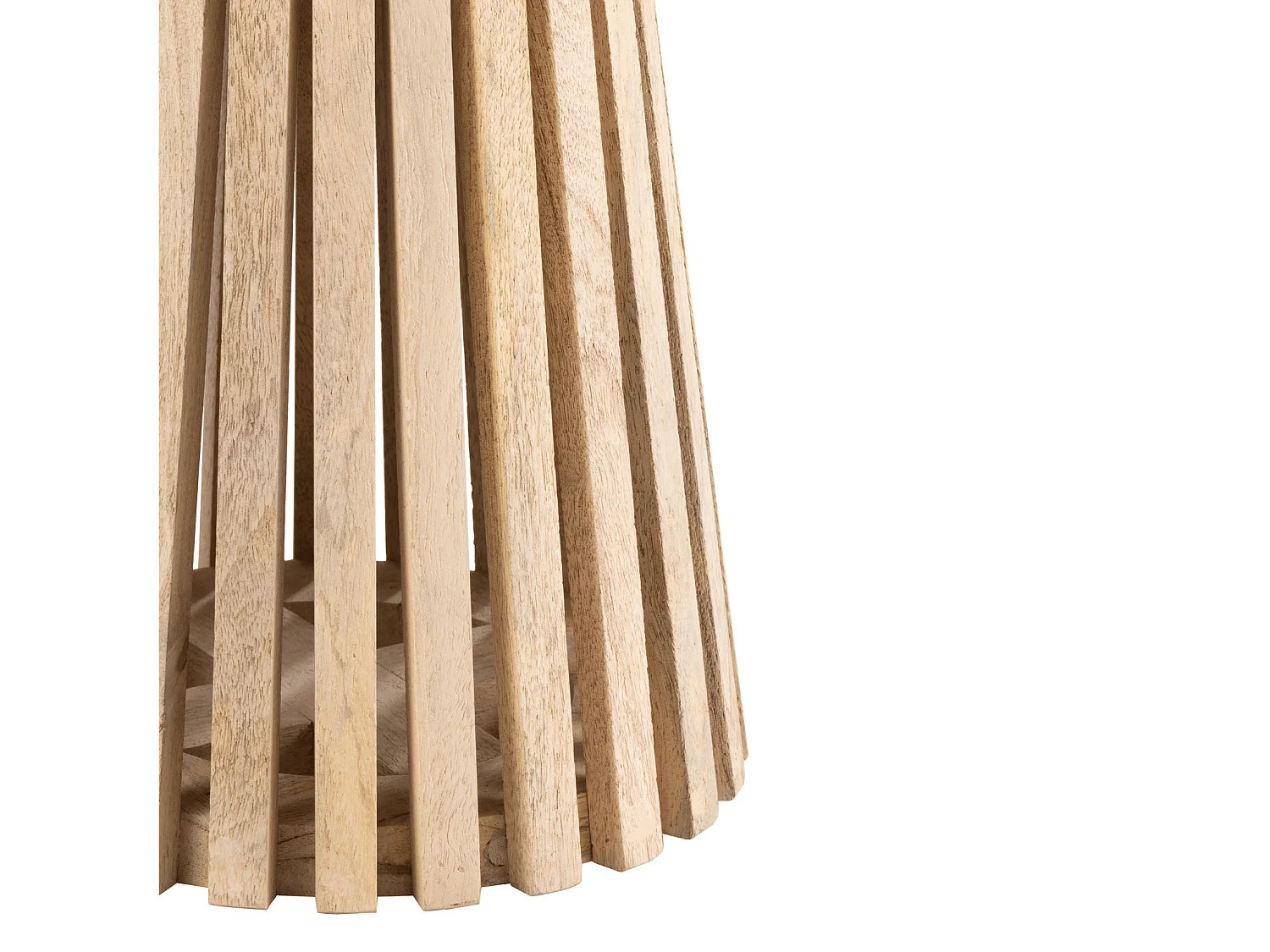 Table Basse Design en Bois "Vincent" 90cm Naturel