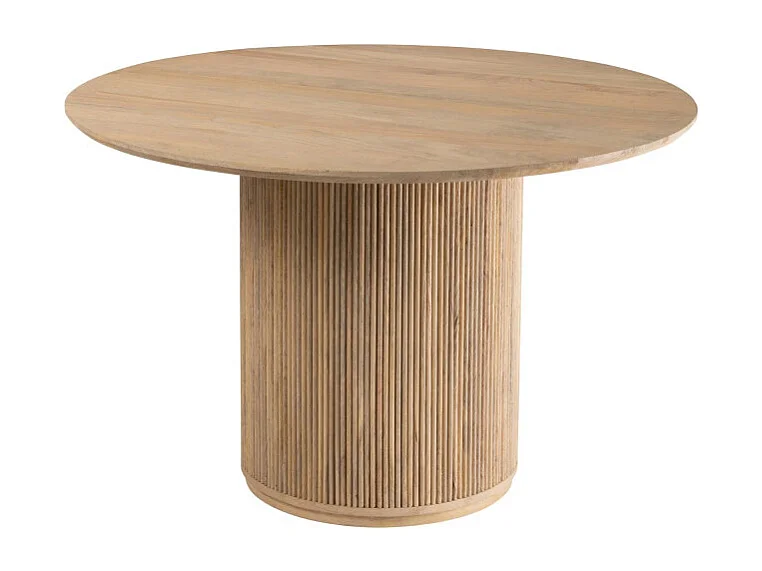 Table de Repas Design en Bois "Vincent" 120cm Naturel