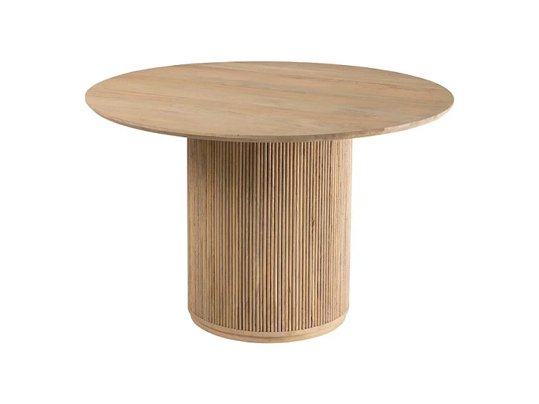 Table de Repas Design en Bois "Vincent" 120cm Naturel