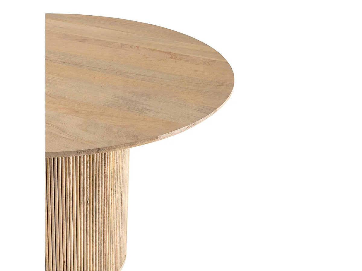 Table de Repa Deign en Boi "Vincent" 120cm Naturel