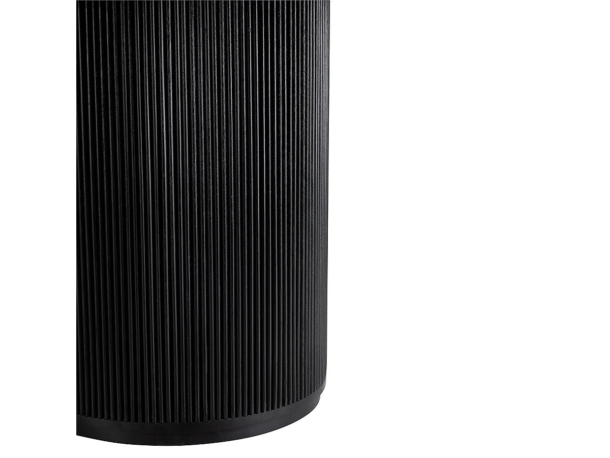 Table de Repas Design en Bois "Vincent" 120cm Noir