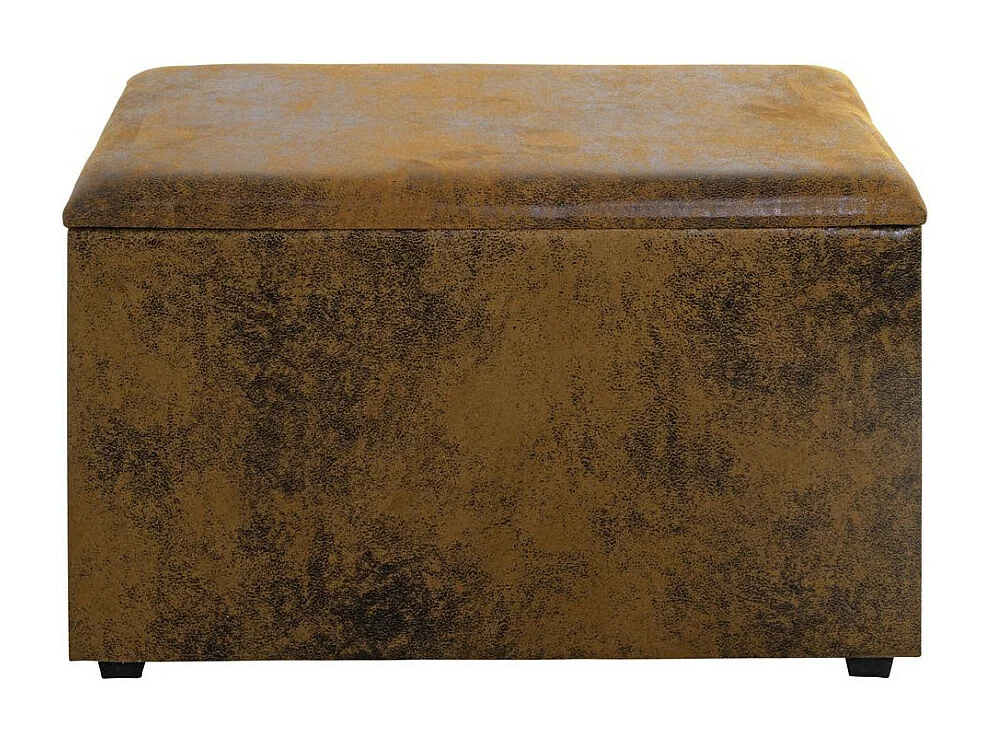 Coffre de Rangement Vintage "Topic" 65cm Marron