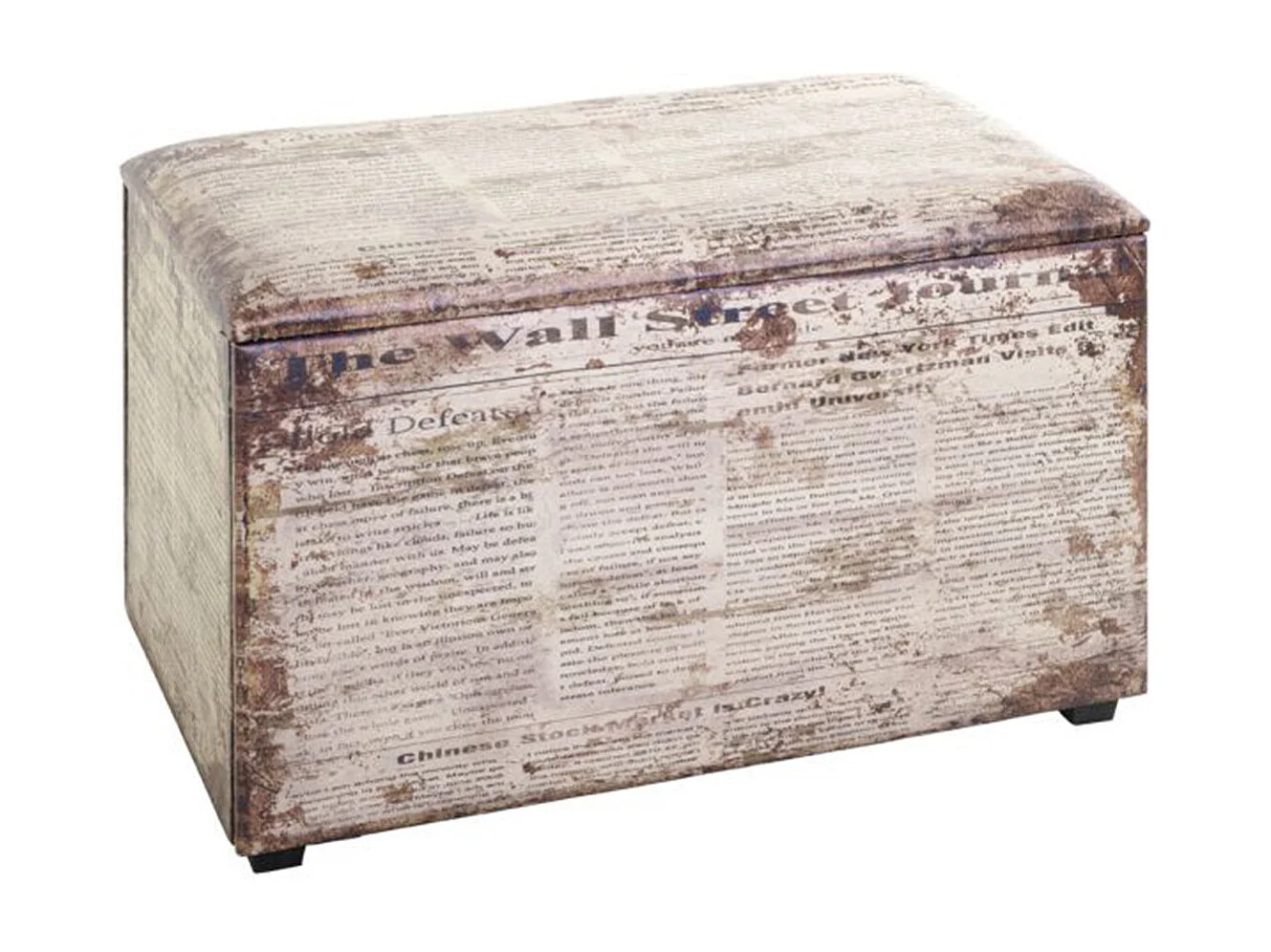 Coffre de Rangement Vintage "Era" 65cm Naturel