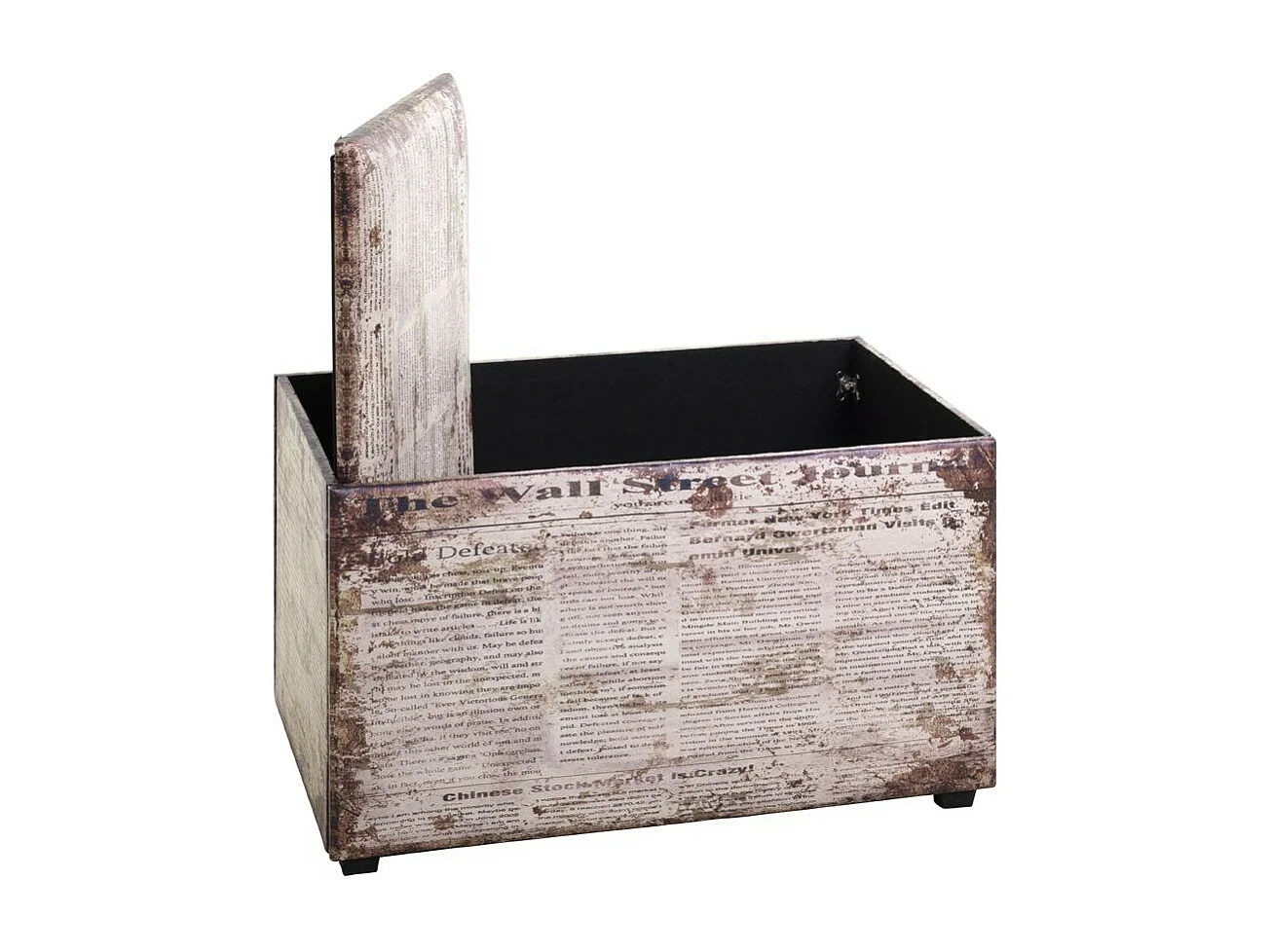 Coffre de Rangement Vintage "Era" 65cm Naturel