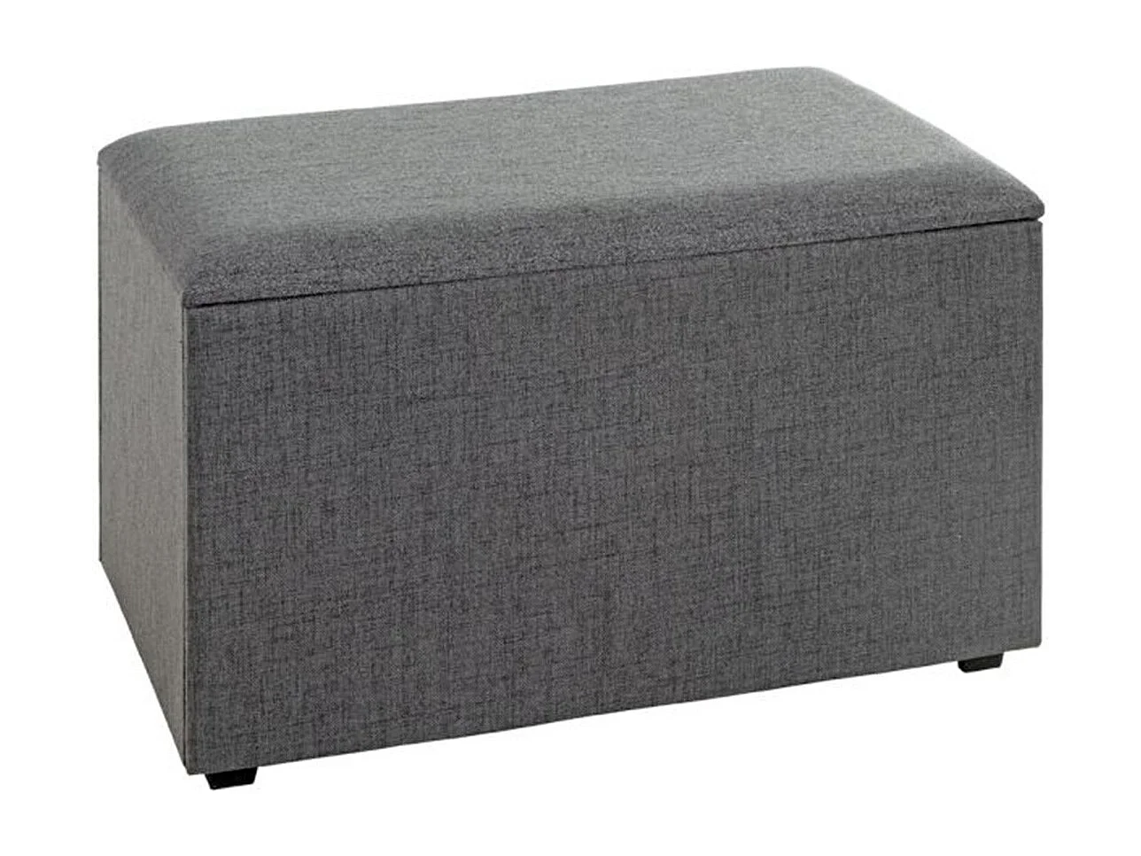 Coffre de Rangement Design "Lumyna" 65cm Gris