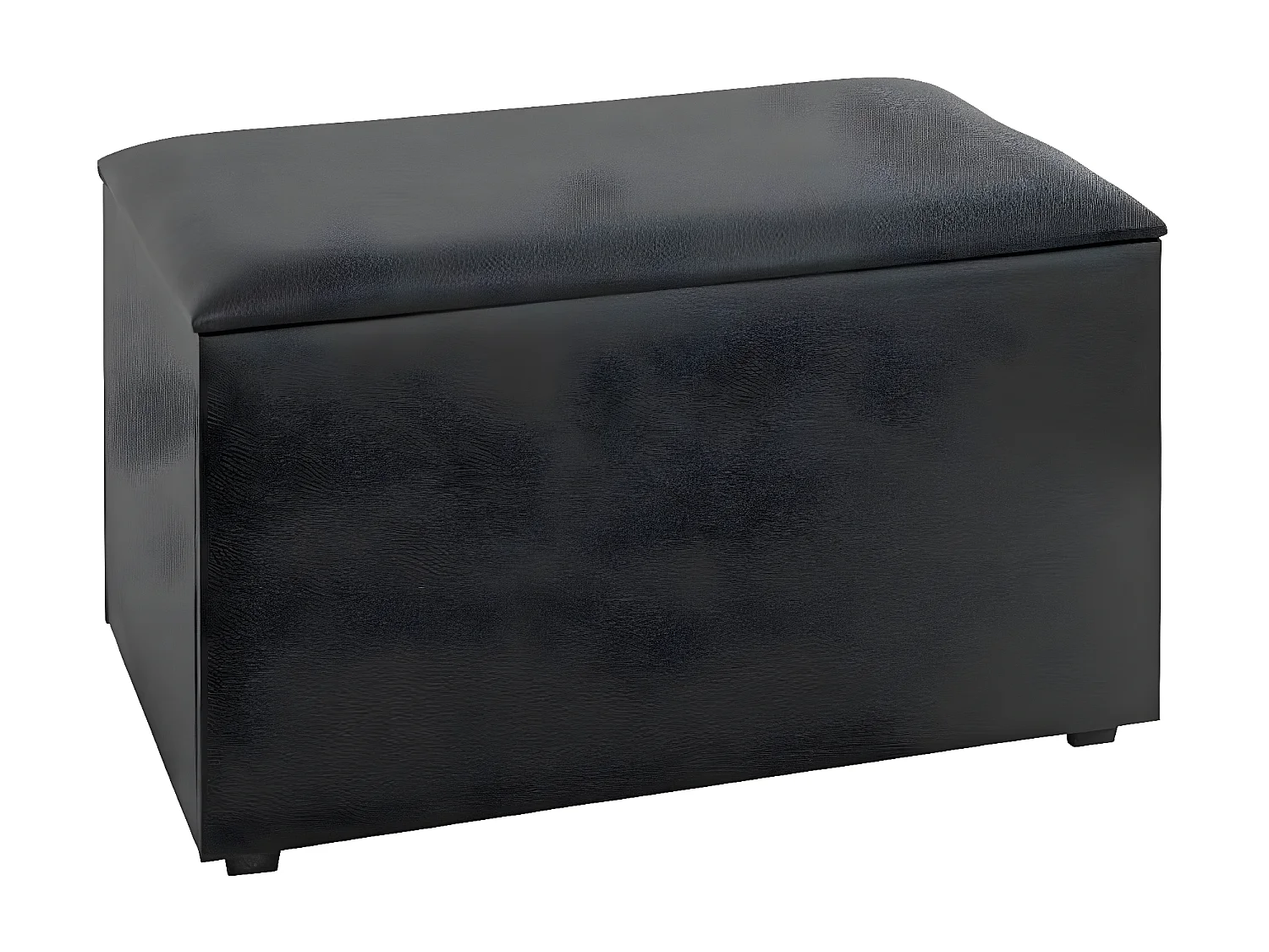 Coffre de Rangement Design "Soldi" 65cm Noir