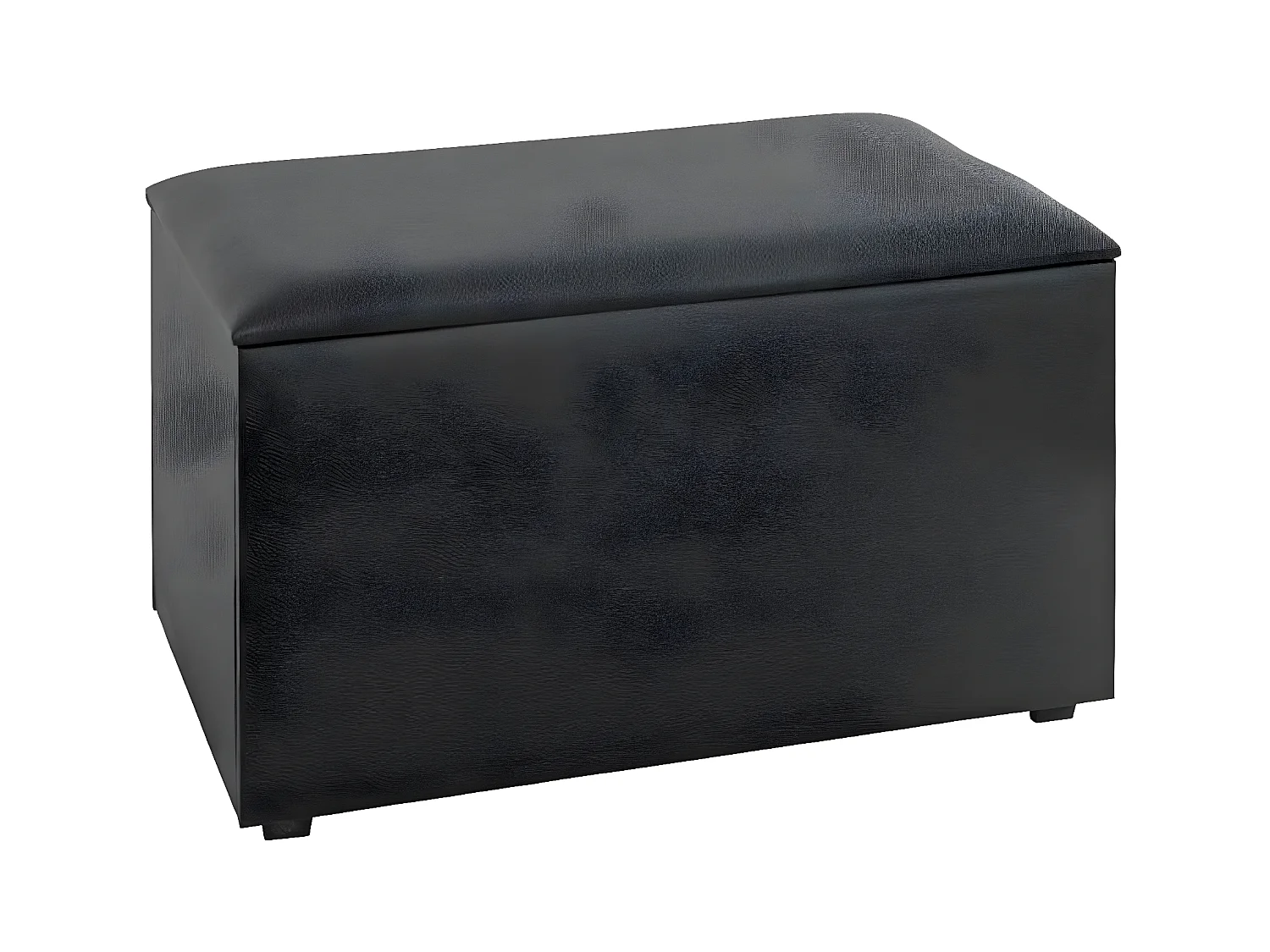 Coffre de Rangement Design "Soldi" 65cm Noir