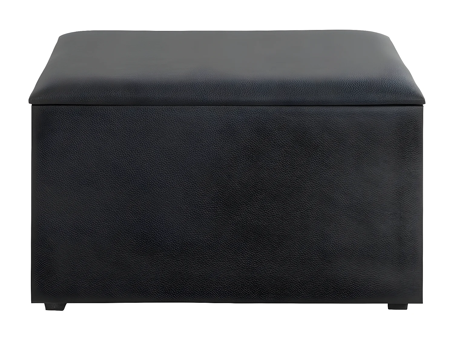 Coffre de Rangement Design "Soldi" 65cm Noir