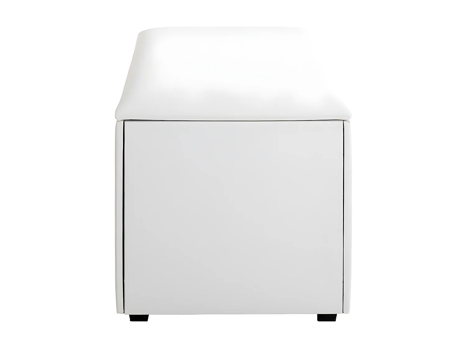 Coffre de Rangement Design "Soldi" 65cm Blanc