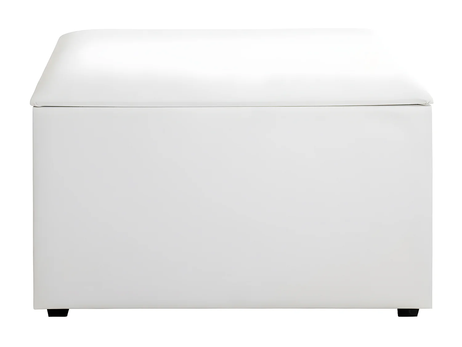 Coffre de Rangement Design "Soldi" 65cm Blanc