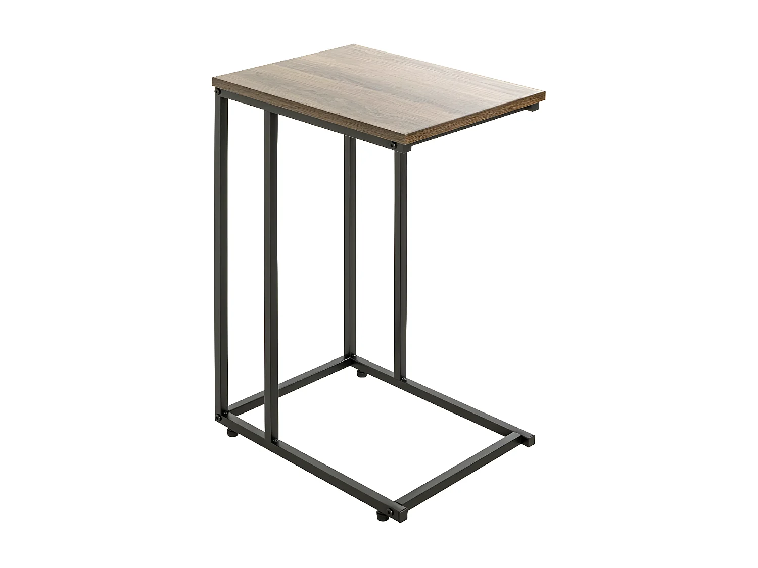 Desserte de Cuisine "Tomoli" 67cm Noir & Chêne