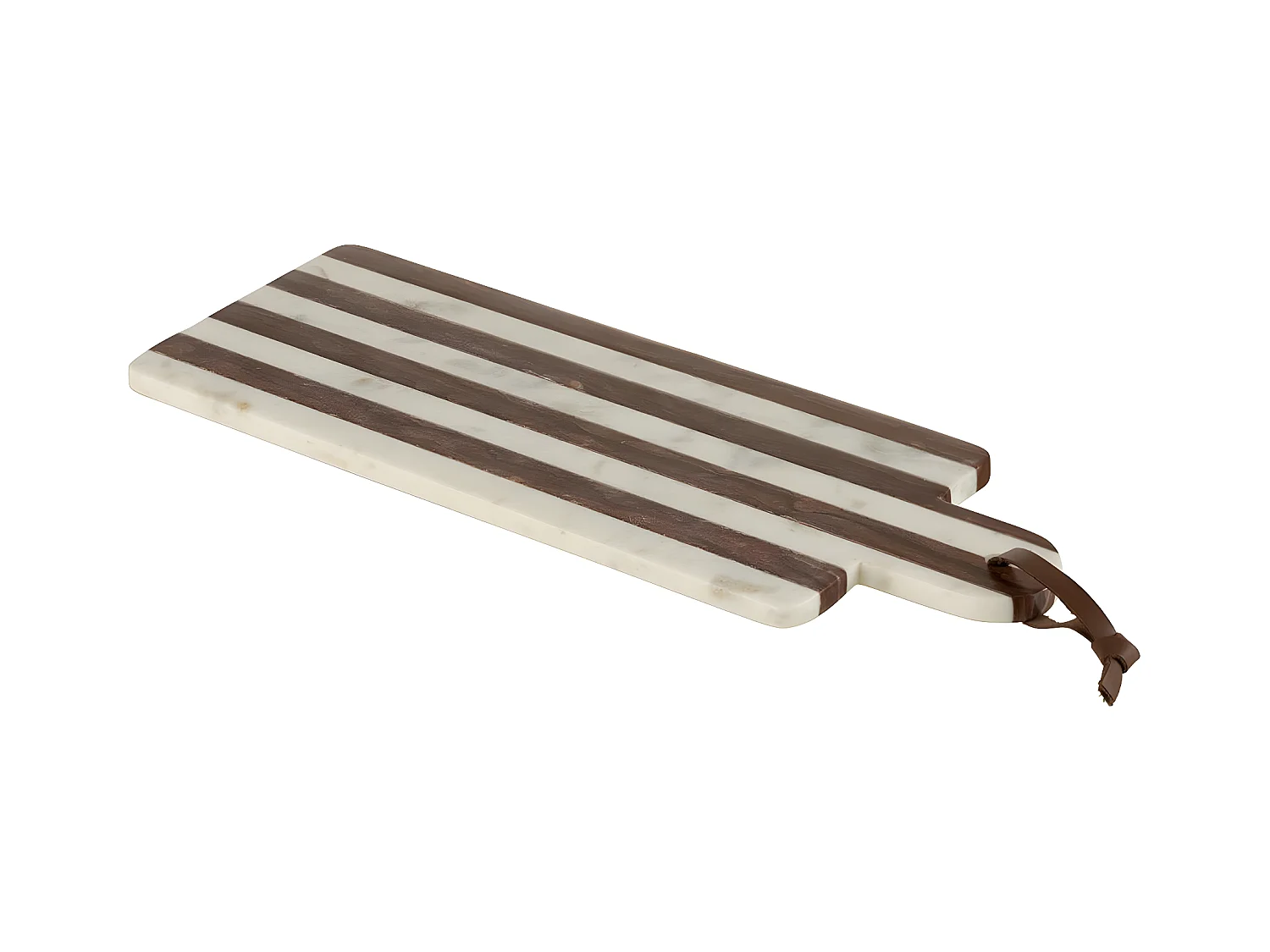 Planche à Découper Marbre "Streepy" 45cm Marron