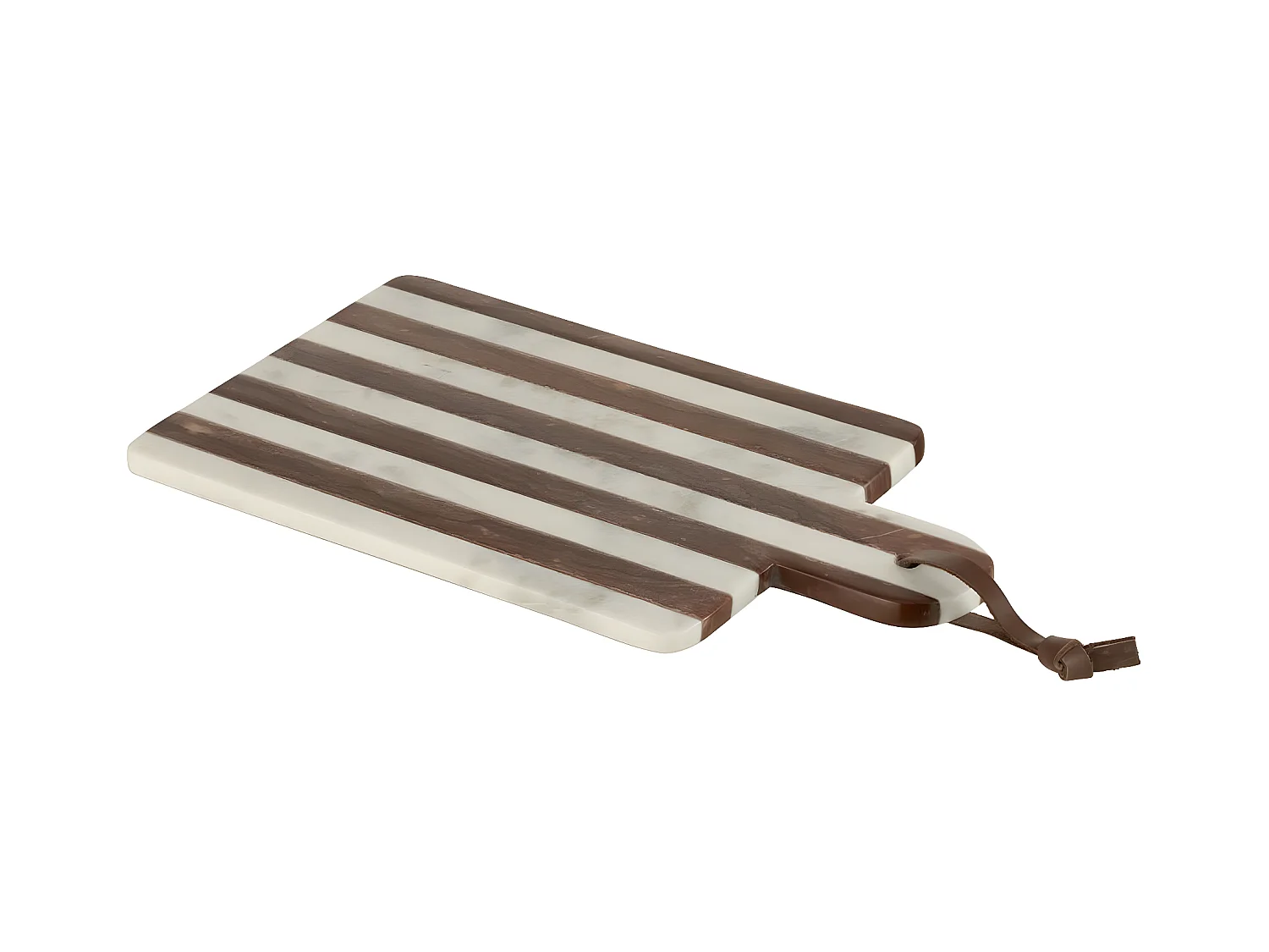 Planche à Découper Marbre "Streepy" 41cm Marron