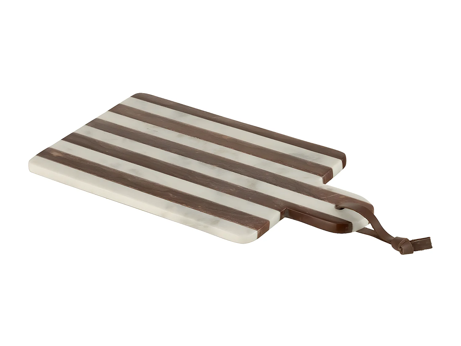 Planche à Découper Marbre "Streepy" 41cm Marron