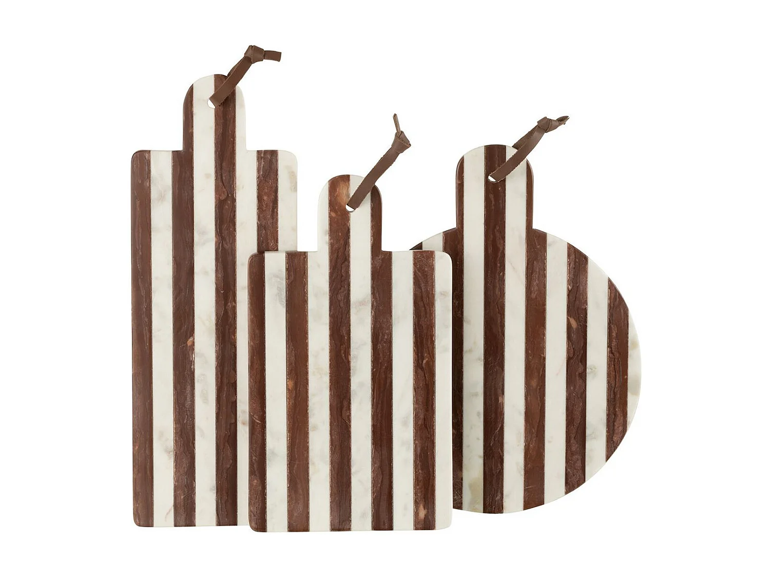 Planche à Découper Marbre "Streepy" 41cm Marron