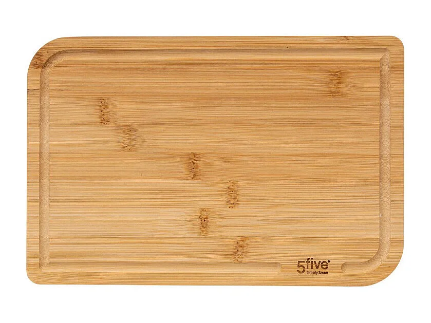 Lot de 2 Planches à Découper "Bambou" 35cm Beige