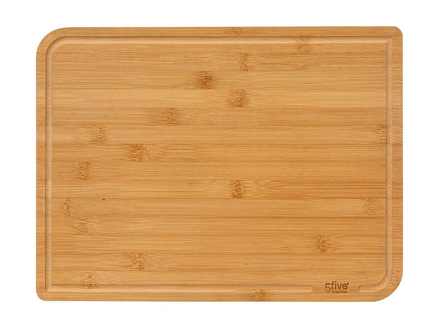 Lot de 2 Planches à Découper "Bambou" 35cm Beige
