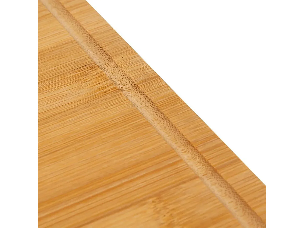 Lot de 2 Planches à Découper "Bambou" 35cm Beige