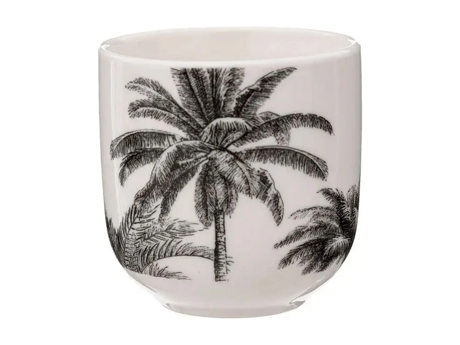 Lot de 6 Tasses à Café Design "Bota" 10cl Beige