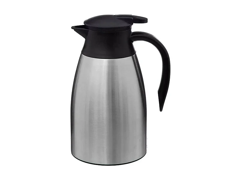 Pichet Isotherme Design en Inox "Anse" 1,5L Argent