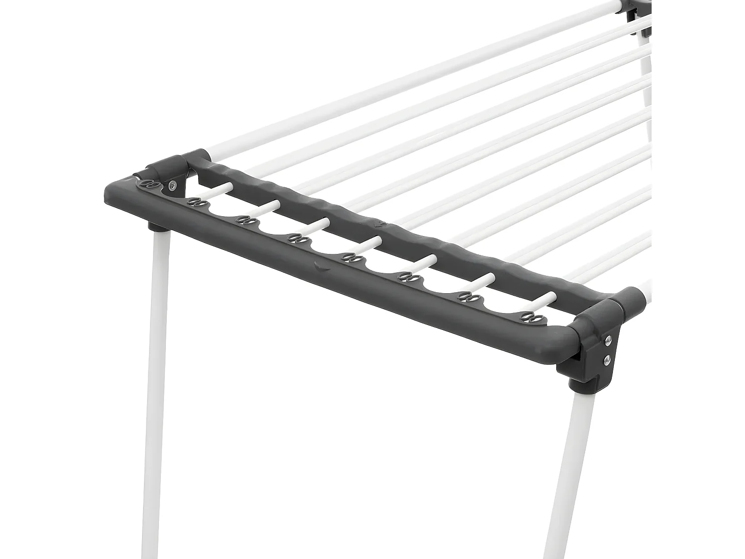 Étendoir à Linge Extensible "Sinai" 17m Blanc